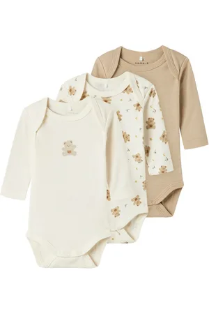 NAME IT Body NBNBODY 3P LS JET STREAM BEAR NOOS (set, 3-delig)