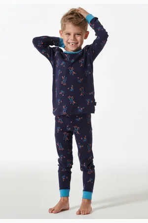 Schiesser Pyjama met all-over print (2-delig)