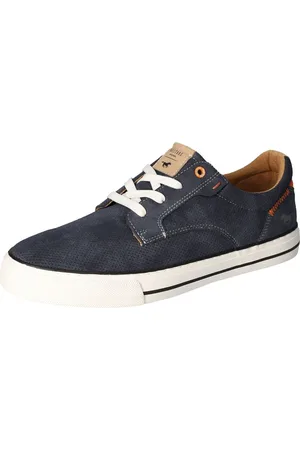 Mustang Sneakers , vrijetijdsschoen, lage schoen, veterschoen met siernaad