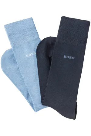 HUGO BOSS Business-sokken 2P RS Bamboo 1027 met gebreide boorden (set, 2 paar)