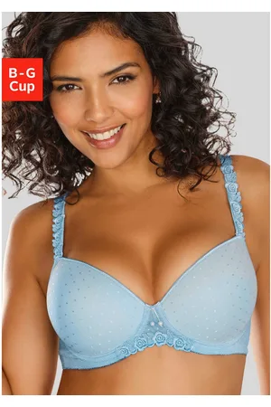Lascana Bh met steuncups met beugel, met gegarneerde bandjes, dessous