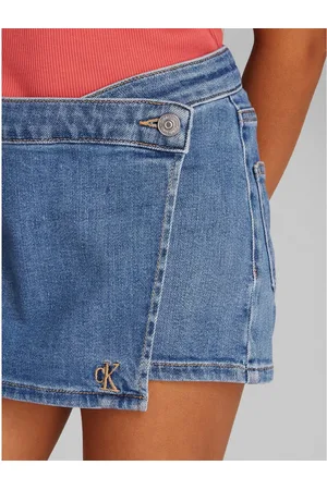 Calvin Klein Short DENIM SKORT SOFT BLUE COMF