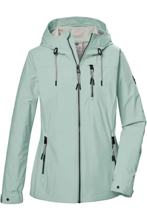 G.I.G.A. DX by killtec Softshell-jack GS 74 WMN SFTSHLL JCKT Softshelljack: waterafstotend, winddicht, PFAS-vrij geïmpregneerd