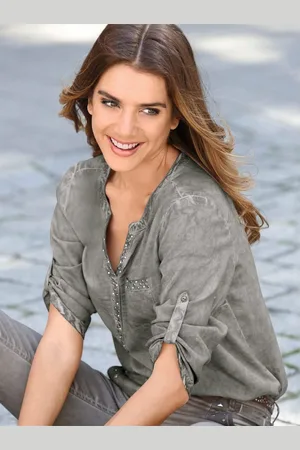 Classic Basics Blouse met korte mouwen