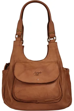 Samantha Look Schoudertas echt leer, made in italy