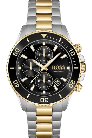 HUGO BOSS Chronograaf Admiral Quartzhorloge, herenhorloge, horloge, stopwatchfunctie, roestvrijstalen band