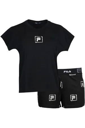 Fila Pyjama met opvallende logoprint (set, 2-delig)