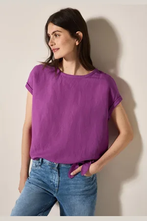 CECIL Blouse met korte mouwen