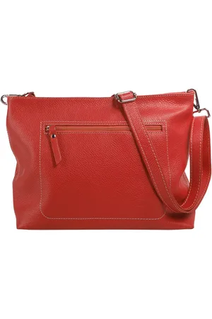 Samantha Look Schoudertas echt leer, made in italy