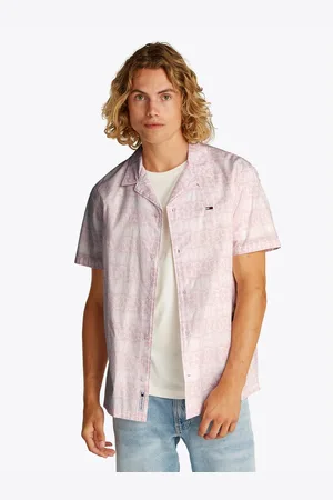 Tommy Hilfiger Overhemd met korte mouwen TJM REG AOP SS SHIRT EXT
