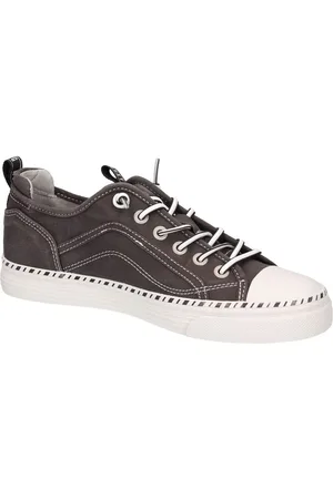 Mustang Slip-on sneakers , slippers, instapschoen, vrijetijdsschoen met gekleurde zoolrand