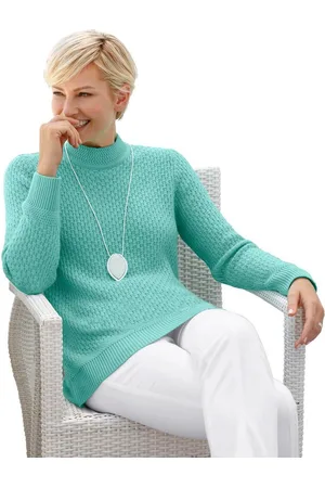 Classic Basics Trui met staande kraag Trui