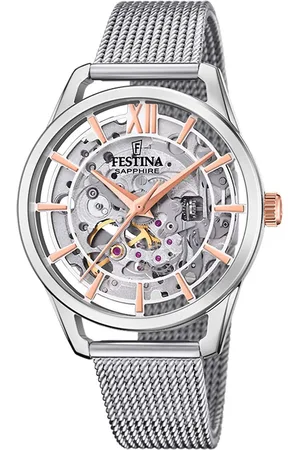 Festina Automatisch horloge Automaat Horloge, dameshorloge, mechanische horloge, stalen armband