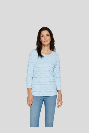 Rabe Shirt met lange mouwen met structuurpatroon