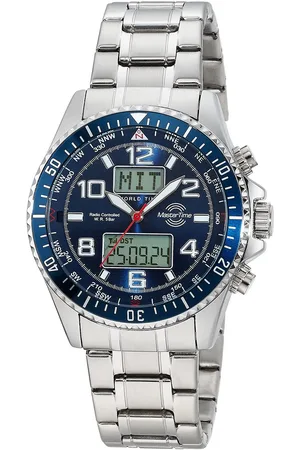 Master Time Radiografische chronograaf Super Power Quartzhorloge, horloge, herrenuur, ook ideaal als cadeau (set, 2-delig, Met wisselband)