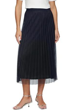 QS by s.Oliver Midirok van geplisseerd mesh