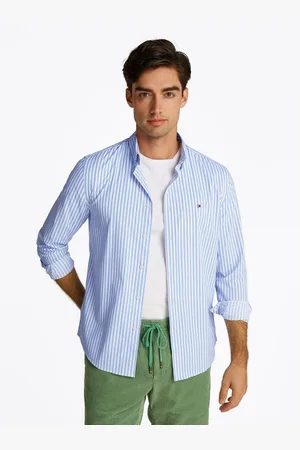 Tommy Hilfiger Overhemd met lange mouwen PERFORMANCE STRIPE RF SHIRT