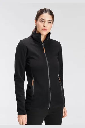 Polarino Fleecejack voor koude dagen, van fleece, casual look