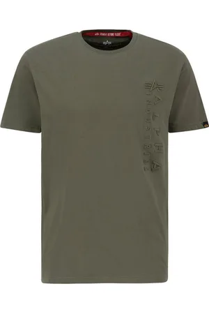 Alpha Industries T-shirt Men - T-Shirts Embroidery T