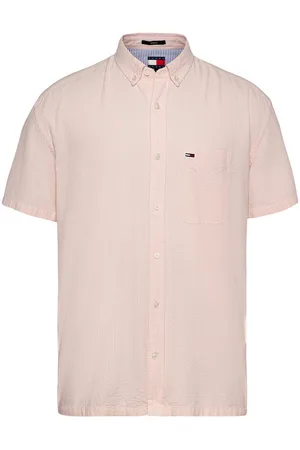 Tommy Hilfiger Overhemd met korte mouwen TJM REG SEERSUCKER STP SS SHIRT