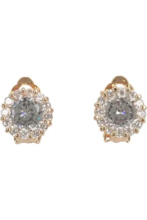 Firetti Paar oorclips Chic en elegant met glassteen, strasssteen (1-delig)