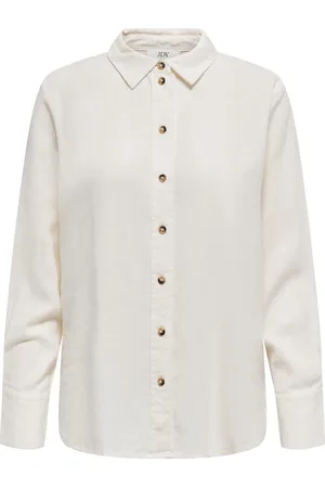 JDY Overhemdblouse SAY L/S LINEN LOOSE SHIRT WVN NOOS