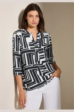 CECIL Gedessineerde blouse