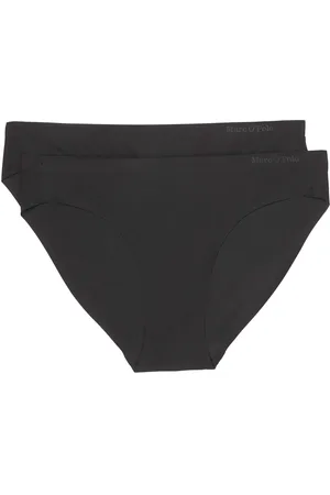 Marc O’ Polo Slip SECOND SKIN met logo-opdruk in de boord (Set van 2)
