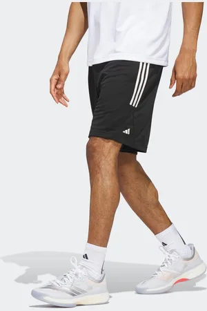 adidas Trainingsshort 3-STRIPES SHORT Basketbal shorts, losse pasvorm, lage kruis, knielang (1-delig)