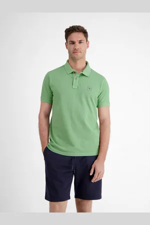 Lerros Poloshirt met geborduurd logo