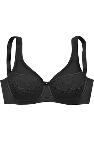 Nuance Minimizer-bh met beugel en brede banden, van stevig jacquardmateriaal