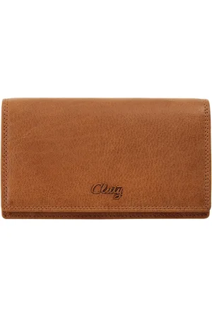 Cluty Portemonnee echt leder