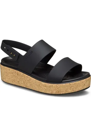Crocs Sleehaksandaaltjes Brooklyn Cork Low Wedge