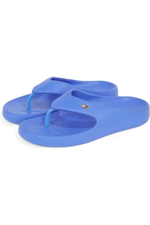 Tommy Hilfiger Teenslippers TH COMFORT BEACH SANDAL , dianette, zomerschoen, comfortabele schoen met kleine logoborduring