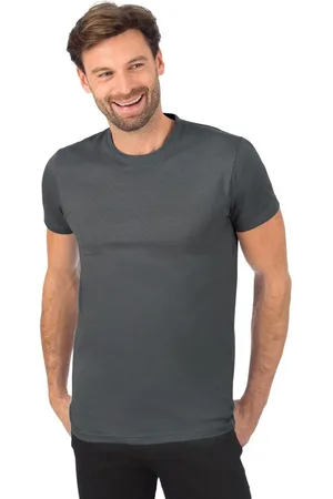 Trigema T-shirt Slim-fit T-shirt van DELUXE-katoen (1-delig)