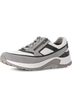 Gabor Sneakers met sleehak , veterschoen, lage schoen, vrijetijdsschoen, buitenrits, g-breedte