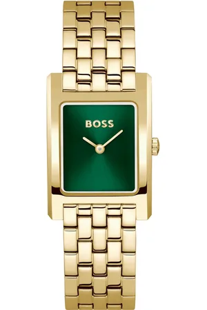 HUGO BOSS Kwartshorloge Lucy Horloge, dameshorloge, stalen band, analoog