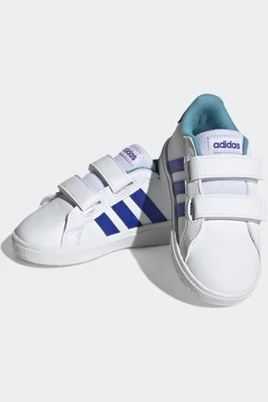 adidas Sneakers GRAND COURT LIFESTYLE HOOK AND LOOP voor kinderen, ontwerp geïnspireerd door de adidas superstar