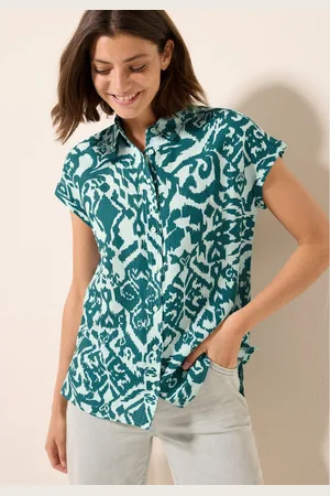 CECIL Overhemdblouse met grafisch patroon