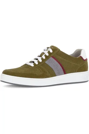 Gabor Sneakers , vrijetijdsschoen, lage schoen, veterschoen met contrastafwerking, breedte g