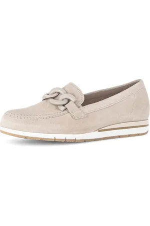 Gabor Instappers Florence , sleehak, instapschoen, comfort schoen, schoenmaat g (=breed)