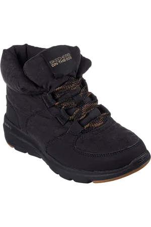 Skechers Winterlaarzen GLACIAL ULTRA-TREND UP met opvallende schachtvering
