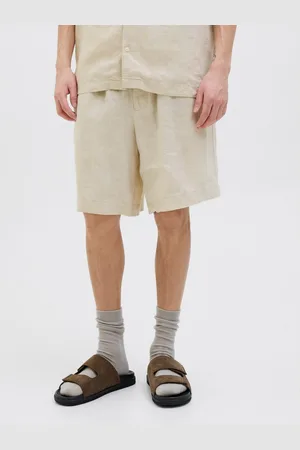 JACK & JONES Short JPSTBILL LAWRENCE LINEN SHORTS SRT LN