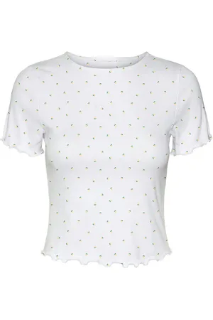 VERO MODA Shirt met korte mouwen VMHARRY SS O-NECK TOP JRS NOOS