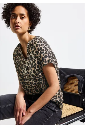 Street one Blouse met korte mouwen