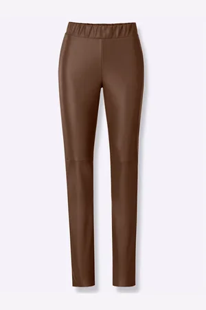Heine Imitatieleren broek