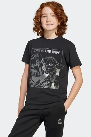 adidas T-shirt J SW MNDO GFX T