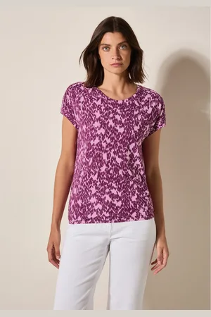 CECIL T-shirt met print all-over