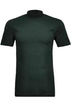 Ragman Shirt met staande kraag
