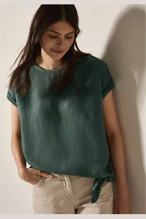 CECIL Blouse met korte mouwen